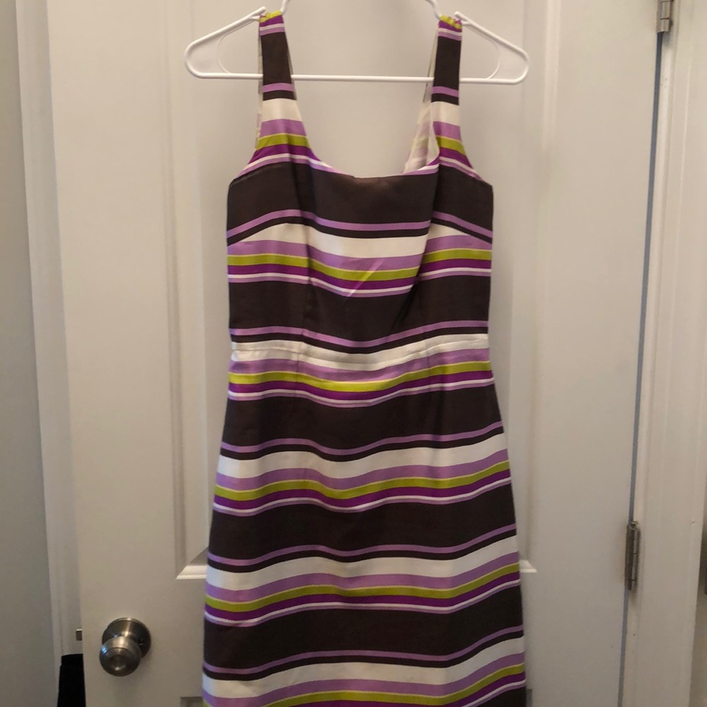 Kate Spade Purple Striped Dress (4)